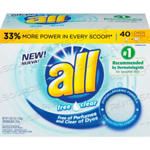 OEM#: CB456816ALL LAUNDRY DETERGENT POWDER, 52 OZ. BOX by Diversey