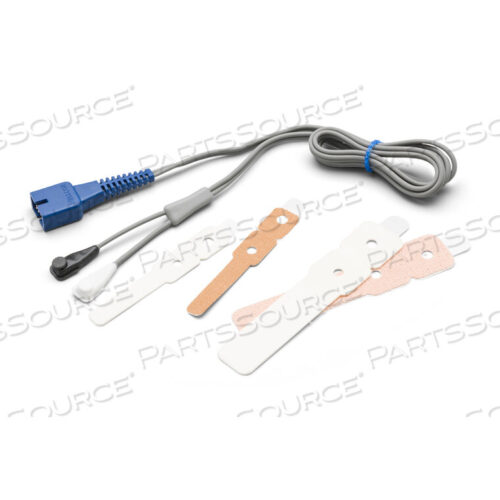 Replaces Draeger Inc. MX01004SPO2 SENSOR, 2.5 MM, TPU JACKET, GRAY, ADULT, MEETS ISO, IEC