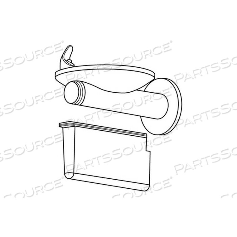 OEM#: LKAPR1CANE APRON FOR SWIRLFLO DRINKING FOUNTAINS by Elkay