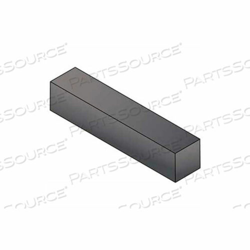 OEM#: 3004370500-72KEYSTOCK - 7/16 X 1/2 X 6 FT - CARBON STEEL - PLAIN - UNDERSIZE - ASTM A29 by G.L. Huyett