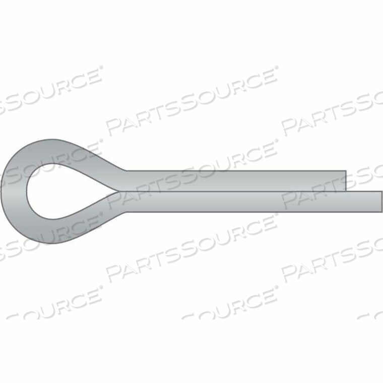 OEM#: CPS16-093-05003/32 X 1/2 COTTER PIN - 316 STAINLESS STEEL - ASME 18.8.1 - MADE IN USA by Flint Hills Trading