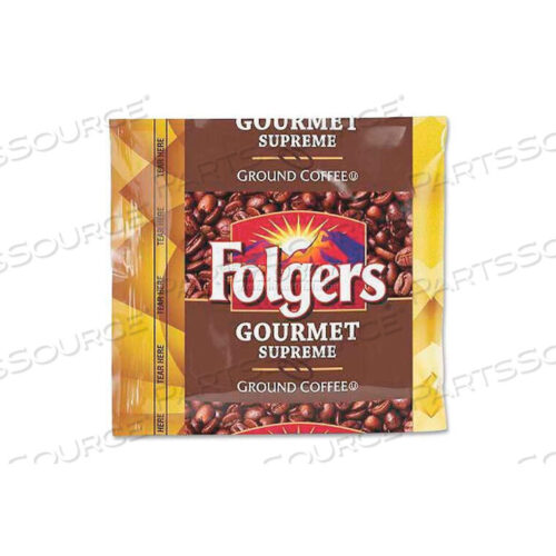 OEM#: FOL06437GOURMET SUPREME GROUND COFFEE, REGULAR, 1.75 OZ., 42/CARTON by Folgers