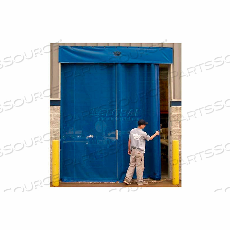 OEM#: BBS10X10YBUG BLOCKING MANUAL SIDE SEAL DOOR - 10W X 10H - YELLOW by Goffs Enterprises Inc.