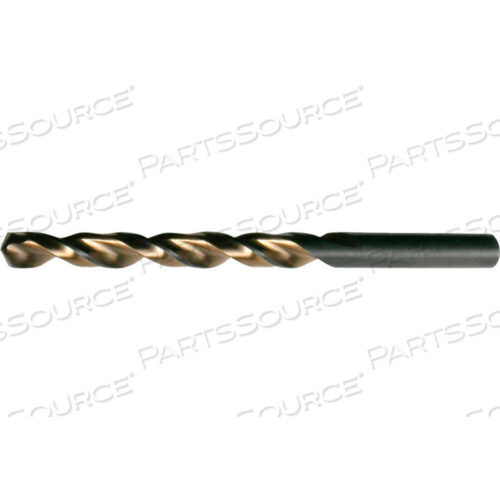 OEM#: C185391872 #39 HSS HEAVY-DUTY BLACK & GOLD 135 HSS HEAVY-DUTY PARABOLIC JOBBER LENGTH DRILL by Cle-Line