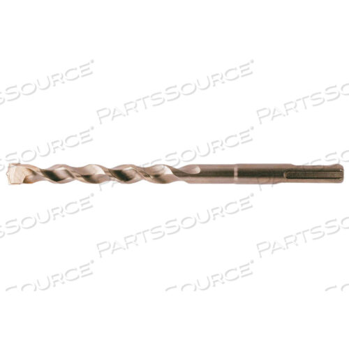 OEM#: C210391821 3/8 8IN OAL HSS H.D. SAND BLASTED 118 POINT CARBIDE-TIPPED SDS-PLUS 2 MASONRY DRILL by Cle-Line