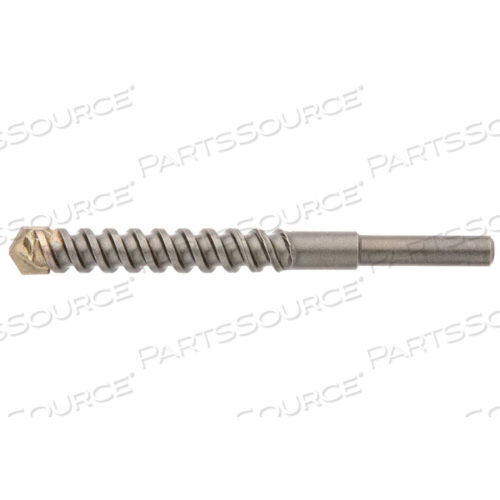 OEM#: C232721889 1/4 12IN OAL HSS HEAVY-DUTY BRIGHT 118 POINT FAST HELIX-CARBIDE TIPPED MASONRY DRILL by Cle-Line