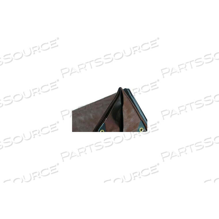 OEM#: BR10X1210 X 12 SUPER HEAVY DUTY 8 OZ. TARP BROWN by Harpster Of Philipsburg