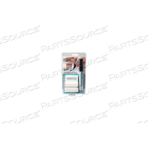 OEM#: 35302XSTAMPER SECURE STAMP & MARKER KIT, 1/2 X 1-5/8, BLACK by Shachihata