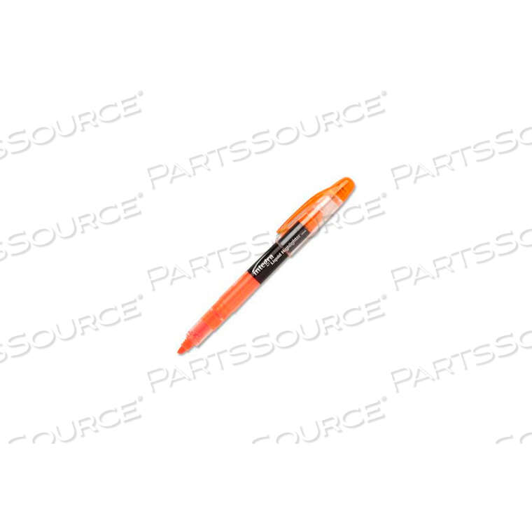 OEM#: 33313LIQUID HIGHLIGHTER, CHISEL TIP, FLUORESCENT ORANGE INK, DOZEN by Integra