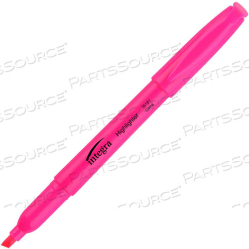 OEM#: 36183PEN STYLE HIGHLIGHTER, CHISEL TIP, FLUORESCENT PINK, DOZEN by Integra