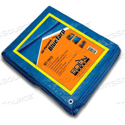 OEM#: BT-1012BOEN ALL PURPOSE TARP, 10 X 12, BLUE by Jaydee Group