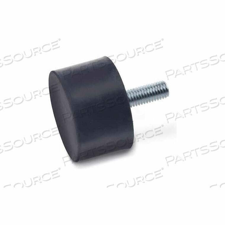 OEM#: 352-40-20-M8-S-55VIBRATION/SHOCK ABSORPTION MOUNT, THREADED STUD, 1.57 DIA, 20MM H, M8 X 1.25 THREAD by J.W. Winco