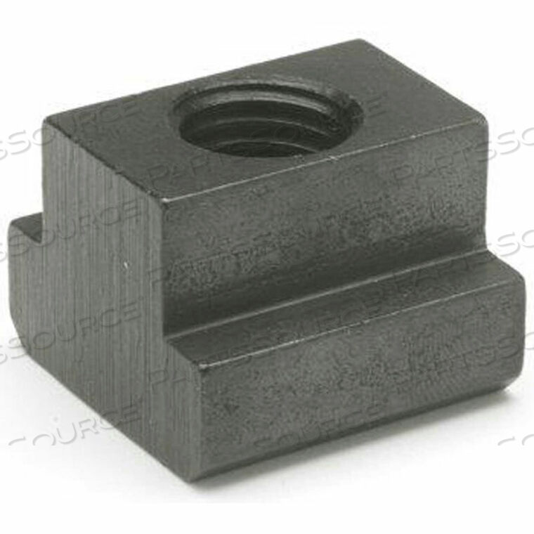 OEM#: A80093DIN 508 T-SLOT NUTS, STEEL, BLACKENED, M22, 1-9/16W X 1-1/4H by J.W. Winco