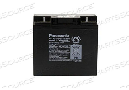 Replaces Panasonic / Matsushita Electric Industrial Co, Ltd LC-RD1217P12 VOLT 18.0AH SEALED LEAD 0 ACID BATTERY