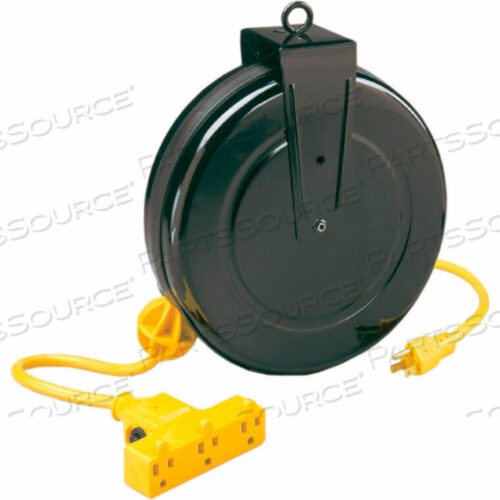 OEM#: LE2630B1430 14/3 SJT CABLE REEL, 13A TRIPLE OUTLET by Lind Equipment
