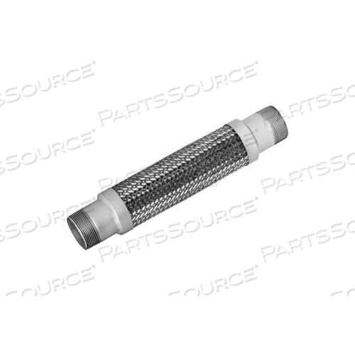 OEM#: MN 2X12STAINLESS STEEL BRAIDED HOSE WITH THREADED NIPPLES 2 X 12 by Mason