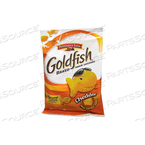 OEM#: CAM13539PEPPERIDGE FARM GOLDFISH CRACKERS, CHEDDAR, 1.5 OZ, 72/CARTON by Marjack