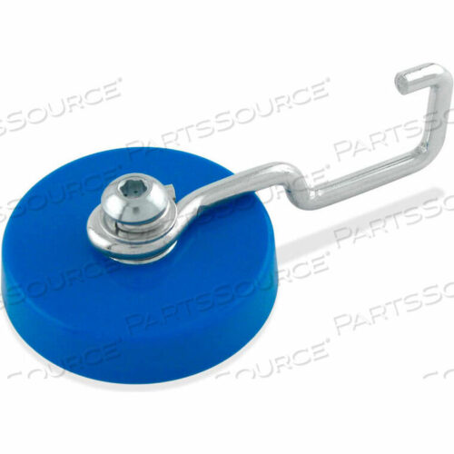 OEM#: MHHH25HOOKCERAMIC REVERSIBLE MAGNETIC HOOK 25 LBS. PULL BLUE PLASTIC HOUSING by Master Magnetics, Inc. (The Magnet Source)
