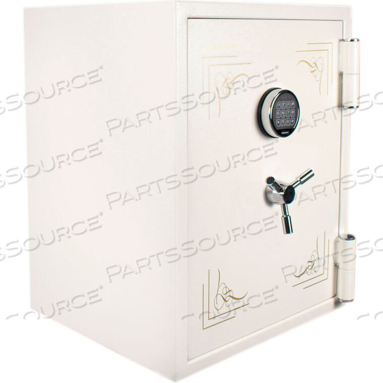 OEM#: AX13614KEYPAD FIREPROOF JEWELRY SAFE 2.75 CUBIC FEET, 18-9/10W X 21-21/50D X 27-6/25H-WHITE by Barska