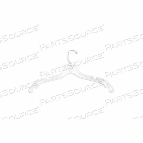 OEM#: 300WWNAHANCO BRIDAL HANGER-JUMBO HEAVY WEIGHT, 17L, PLASTIC-CL, PKG QTY 100 by National Hanger Company Inc.