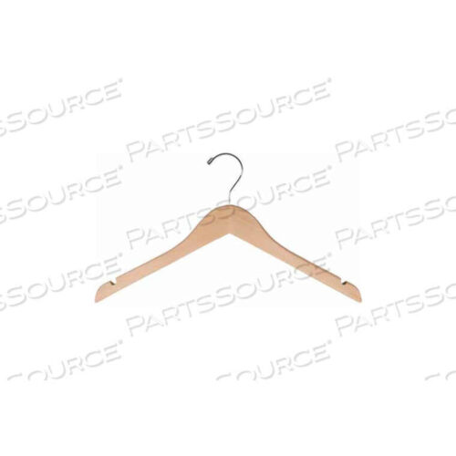 OEM#: 81-17CHNAHANCO TOP HANGER W/NOTCHES, 17L X 1/2W, WOOD-NATURAL, PKG QTY 100 by National Hanger Company Inc.