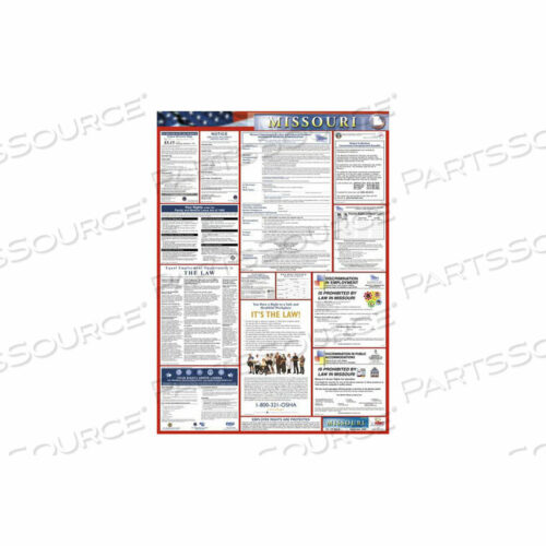 OEM#: LLP-MOLABOR LAW POSTER - MISSOURI by National Marker Company
