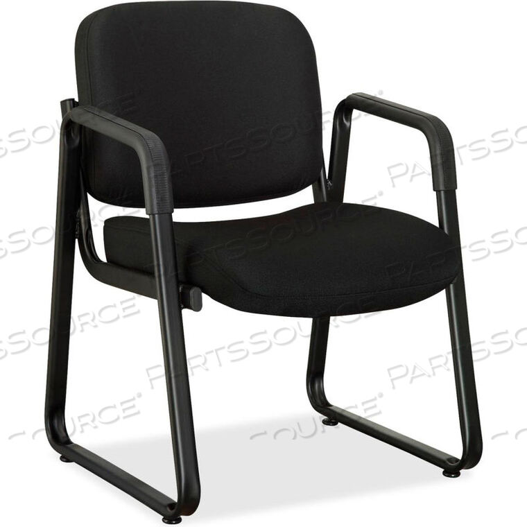 OEM#: 84576BLACK FABRIC GUEST CHAIR - BLACK by Lorell