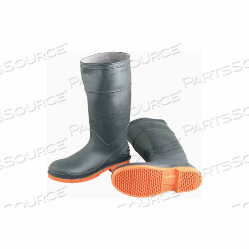 OEM#: 879821300MENS BOOT, 16 SUREFLEX BROWN/CREAM STEEL TOE, PVC, SIZE 13 by Dunlop