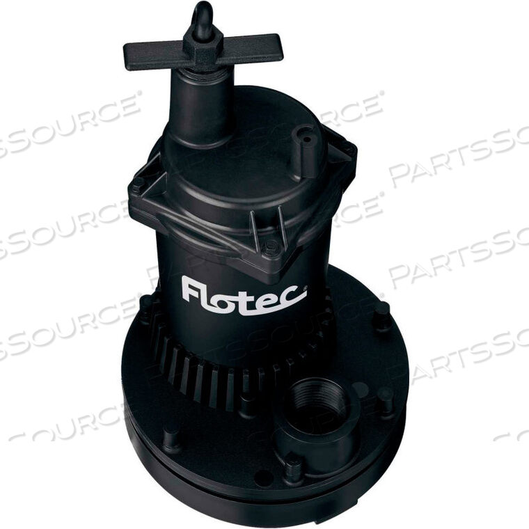 OEM#: FP0S1250X-08FLOTEC WATER REMOVAL UTILITY PUMP 1/6 HP, 1200 GPH by Pentair