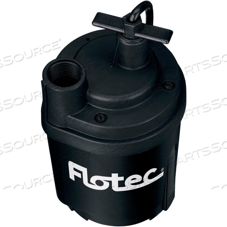 OEM#: FP0S1300X-08FLOTEC TEMPEST WATER REMOVAL UTILITY PUMP 1/6 HP, 1470 GPH by Pentair