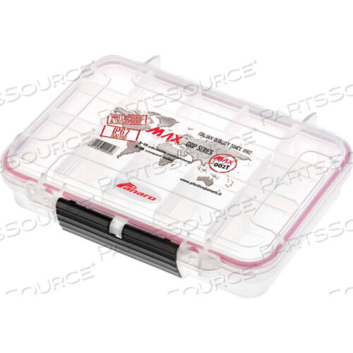 OEM#: MAX002TWATERPROOF TACKLE BOX 3-15 COMPARTMENTS - 9-1/16L X 6-7/8W X 2-3/32H by Plastica Panaro Usa, Inc.
