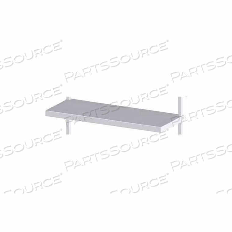 OEM#: CANT1836CANTILEVER SHELF, ADJUSTABLE SOLID SHELF, 18W X 2H X 36L, ALUMINUM by Prairie View Industries Inc.