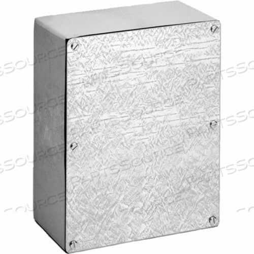 OEM#: A242412GSCGALVANIZED BOX /SCREW COVER, 24.00X24.00X12.00, GALVANIZED by Hoffman