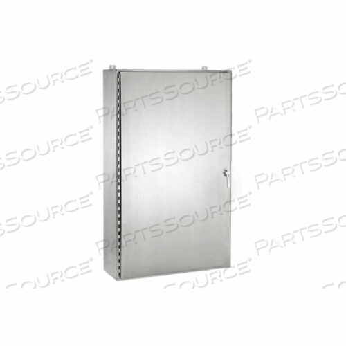 OEM#: A24H2408SSLP3PTENCLOSURE, WALL MOUNT, STAINLESS STEEL, HXWXD: 24 X 24 X 8 IN. by Hoffman