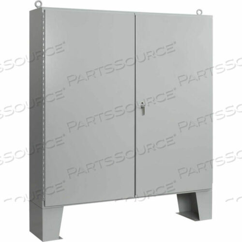 OEM#: A727220ULPG2 DOOR W/FLOOR STANDS, TYPE 12 ENCL, 72.06X72.06X20.06, STEEL/GRAY by Hoffman