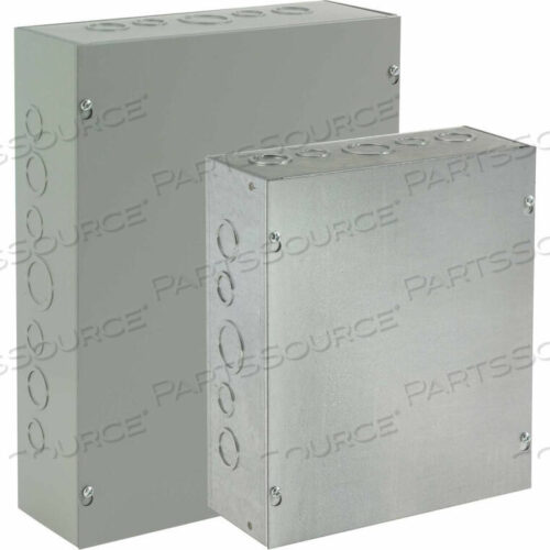 OEM#: ASE30X30X6NKPULL BOX, SCREW COVER, 30.00X30.00X6.00, STEEL/GRAY by Hoffman