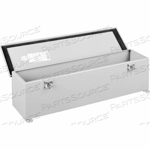 OEM#: F22T24HCWIRE TROUGH, HINGED COVER, 2.50X2.50X24.00, STEEL/GRAY by Hoffman
