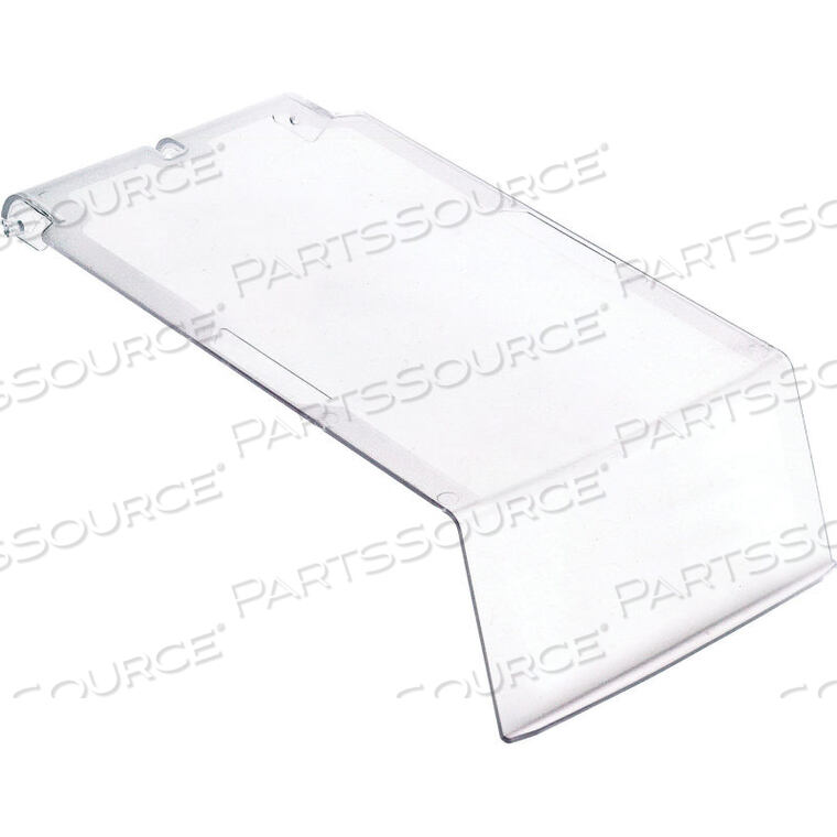 OEM#: COV230CLEAR COVER FOR ULTRA STACK AND HANG BIN QUS230 PRICE PER EACH, 12 PER CARTON by Quantum Storage Systems