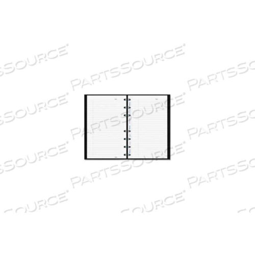 OEM#: AF1115081MIRACLEBIND NOTEBOOK, COLLEGE/MARGIN, 11 X 9-1/16, WHITE, 75 SHEETS, BLACK COVER by Rediform
