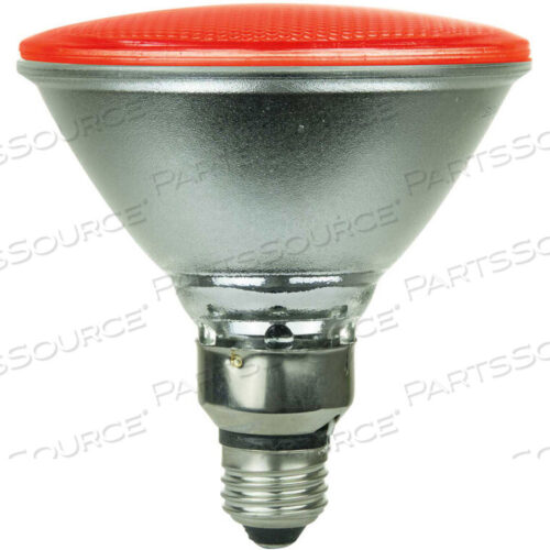 OEM#: 80043-SUSUNLITE PAR38/LED/4W/R 4W PAR38 COLORED REFLECTOR, MEDIUM BASE BULB, RED by Sunshine