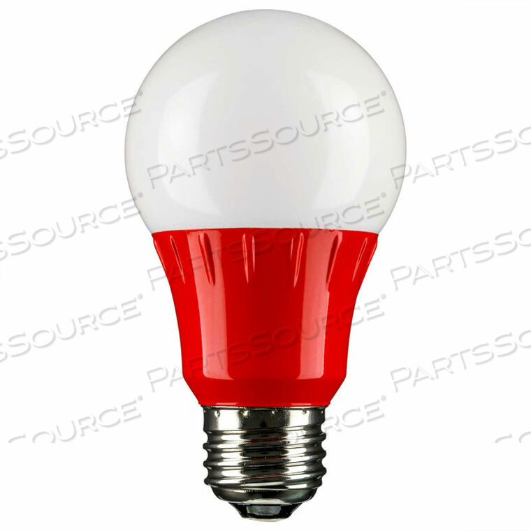 OEM#: 80148-SUSUNLITE A19/3W/R/LED/CD1 3W LED BULB, MEDIUM BASE by Sunshine