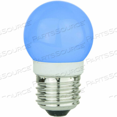 SUNLITE G13/LED/1W/B 1W G13 GLOBE, MEDIUM BASE BULB, BLUE