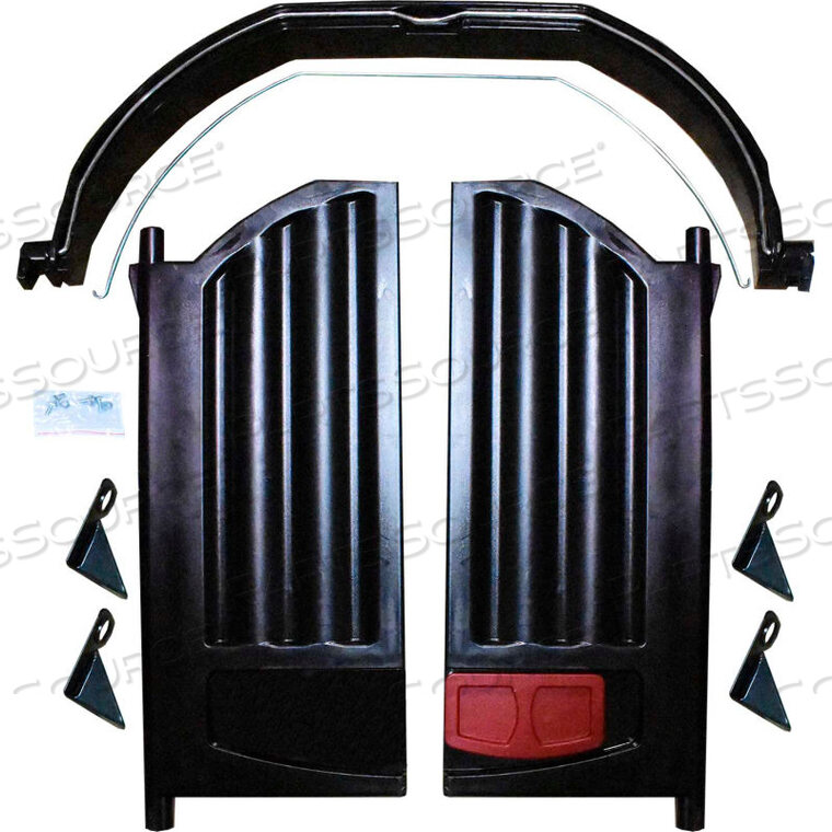 OEM#: FG9W71L90000ACCESSORY KIT FOR MEGA BRUTE WASTE COLLECTOR, BLACK by Rubbermaid Medical Division