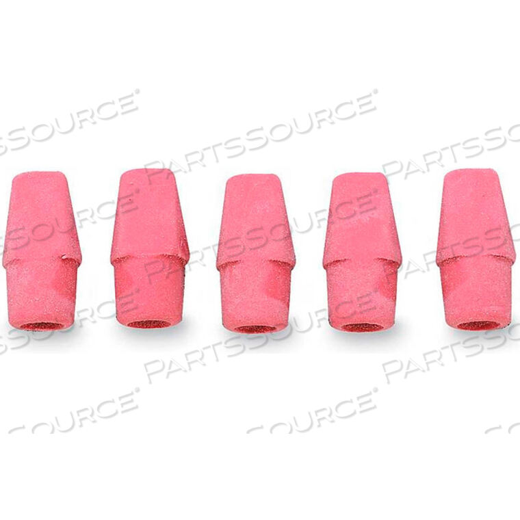 OEM#: 36523PENCIL CAP ERASERS, WEDGE-SHAPED, F/ STANDARD PENCILS, 144/BX, PINK by Integra
