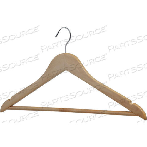 OEM#: LLR01066WOODEN COAT HANGER - PACK OF 30 by Lorell