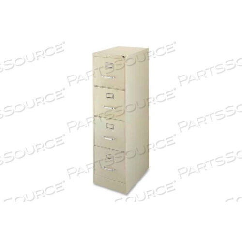 OEM#: LLR42293LORELL 4-DRAWER COMMERCIAL-GRADE VERTICAL FILE CABINET, 15W X 22D X 52H, PUTTY by S.P. Richards Company
