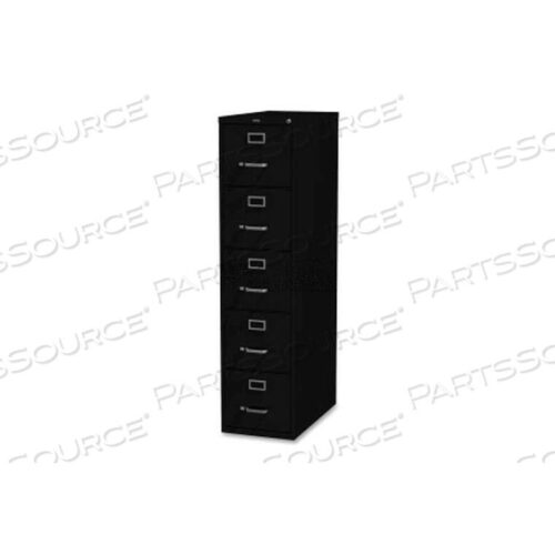 OEM#: LLR48498COMMERCIAL GRADE 5-DRAWER LETTER VERTICAL FILE, 15W X 26-1/2D X 61H, BLACK by Lorell