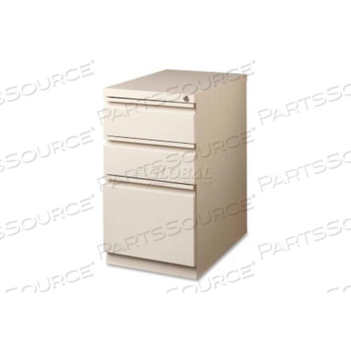 OEM#: LLR495203-DRAWER MOBILE FILE PEDESTAL,15W X 19-7/8D X 27-3/4H, PUTTY by Lorell