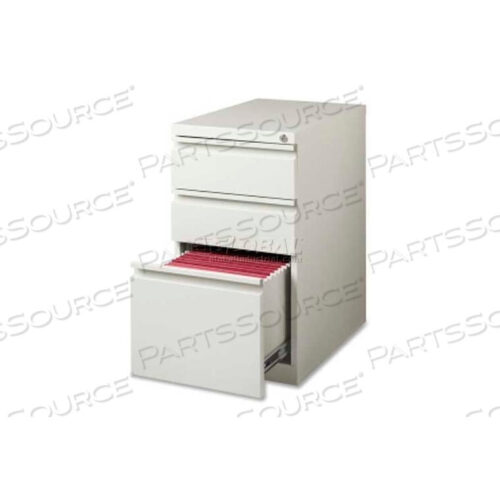 OEM#: LLR495283-DRAWER MOBILE FILE PEDESTAL,15W X 22.9D X 27-3/4H, LIGHT GRAY by Lorell