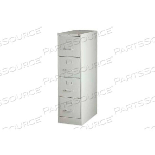 OEM#: LLR60651LORELL 4-DRAWER HEAVY DUTY VERTICAL FILE CABINET, 15W X 25D X 52H, GRAY by S.P. Richards Company